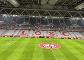 La compo du Racing à Lille !