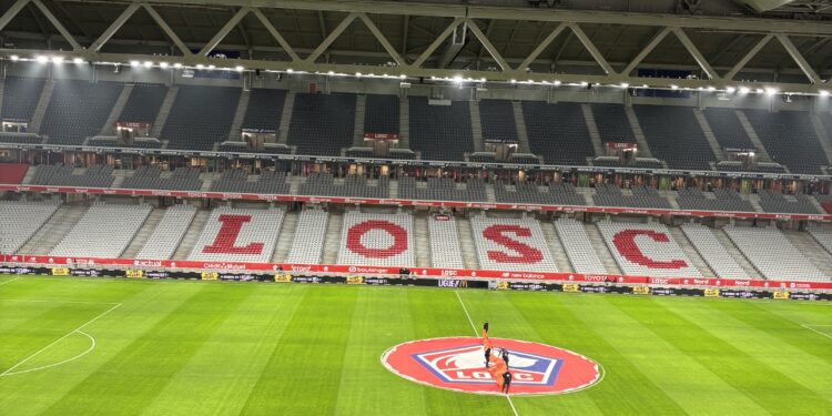 La compo du Racing à Lille !