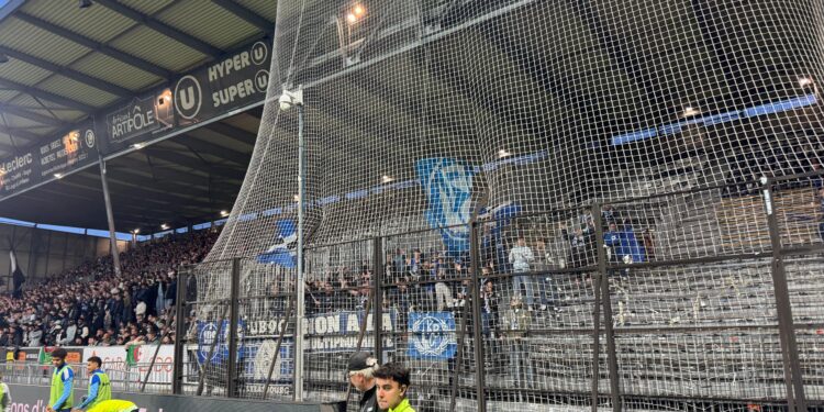 70 supporters strasbourgeois à Angers
