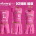 La SIG Strasbourg dévoile ses nouveaux maillots pour Octobre Rose