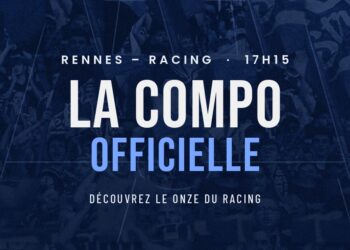 La compo officielle du Racing à Rennes