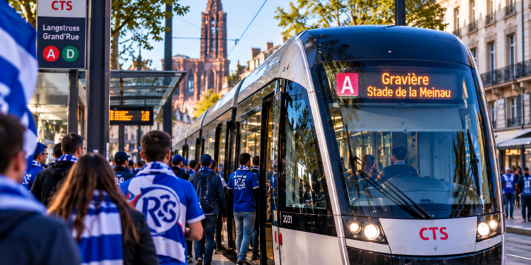Racing-PSG : comment se rendre au Stade de la Meinau en tram ce samedi ?