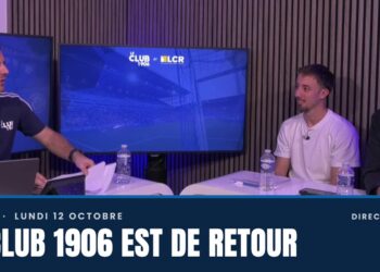 Le plateau du Club 1906 lors de l'émission du 12 octobre 2026