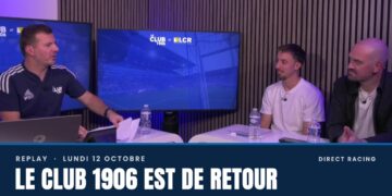 Le plateau du Club 1906 lors de l'émission du 12 octobre 2026