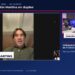 Corentin Martins en duplex, bandeau Vainqueur de la Coupe de France 2001