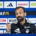 Hugo Oliveira argumente, conférence de presse du Racing avant Rennes, 23 octobre 2026