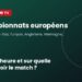 Programme TV Championnats européens : à quelle heure et sur quelle chaîne voir le match
