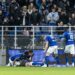 Fábio Baldé et ses coéquipiers fêtent le but de Giovanni Reyna