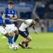 Dário Essugo et Giovanni Reyna au duel avec Khvicha Kvaratskhelia