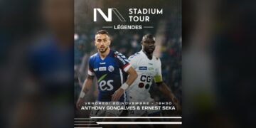 Visuel du Stadium Tour Légendes avec Anthony Gonçalves et Ernest Seka, le 20 novembre à la Meinau