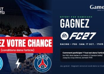 Concours Direct Racing et Gamecash : gagnez EA Sports FC 27 avec votre pronostic de Racing-PSG
