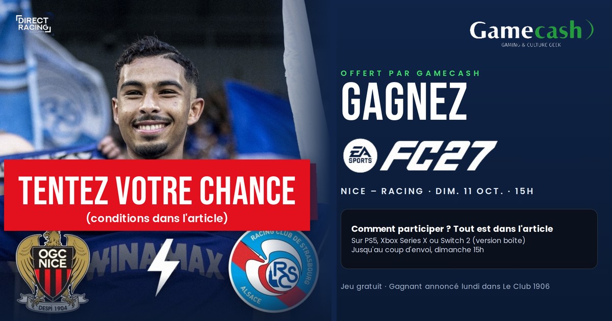 Concours : gagnez FC 27 avec Gamecash pour Nice-Racing